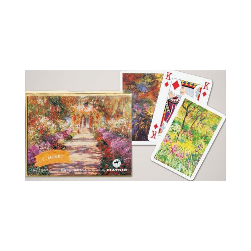 Piatnik Spelkort DeLuxe Monet Giverny Double Deck