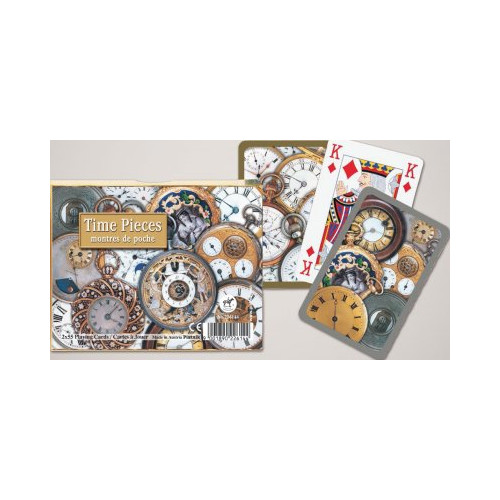 Piatnik Spelkort DeLuxe Time Pieces Double Deck
