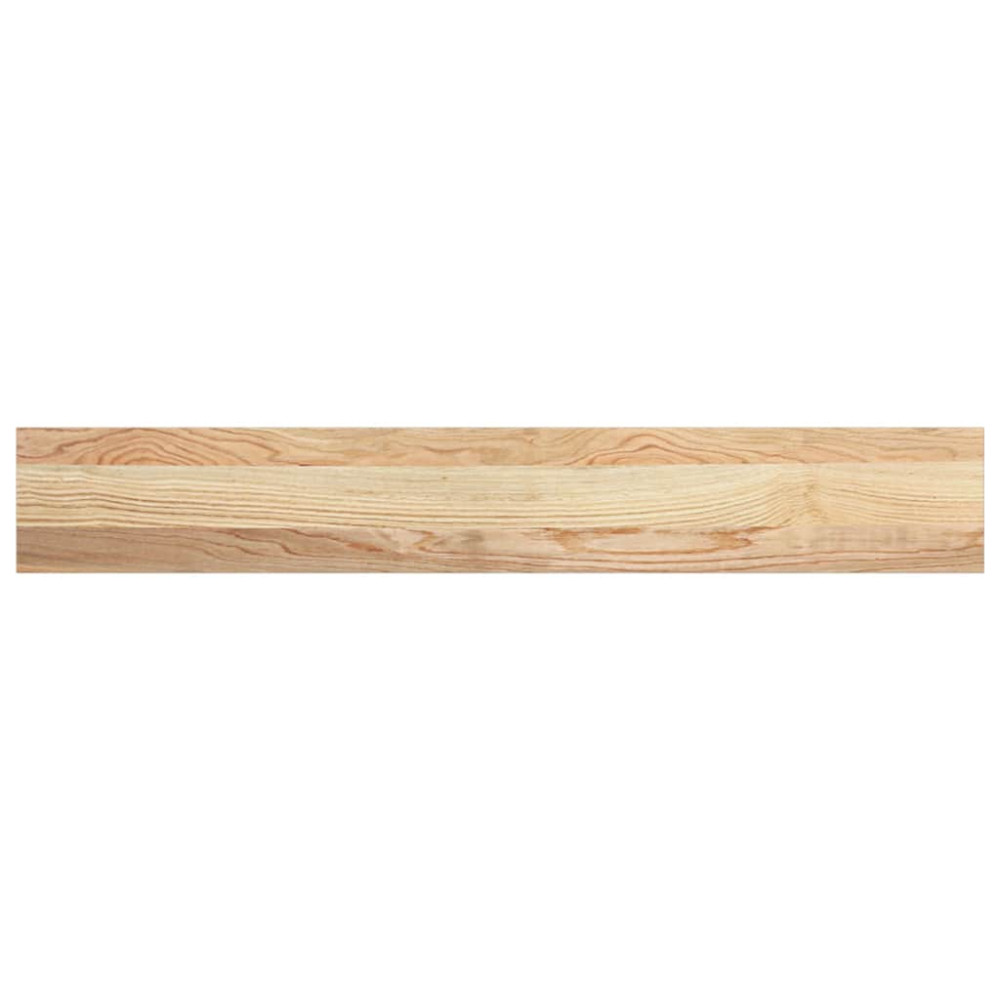Produktbild för Fönsterbänkar 2 st obehandlad 100x15x2 cm massiv ek