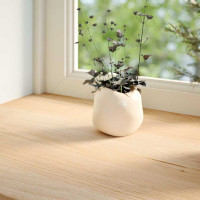 Produktbild för Fönsterbänkar 2 st obehandlad 120x15x2 cm massiv ek