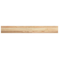 Produktbild för Fönsterbänkar 2 st obehandlad 120x15x2 cm massiv ek