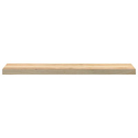 Produktbild för Fönsterbänkar 2 st obehandlad 100x20x2 cm massiv ek