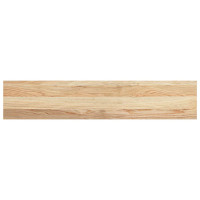 Produktbild för Fönsterbänkar 2 st obehandlad 100x20x2 cm massiv ek
