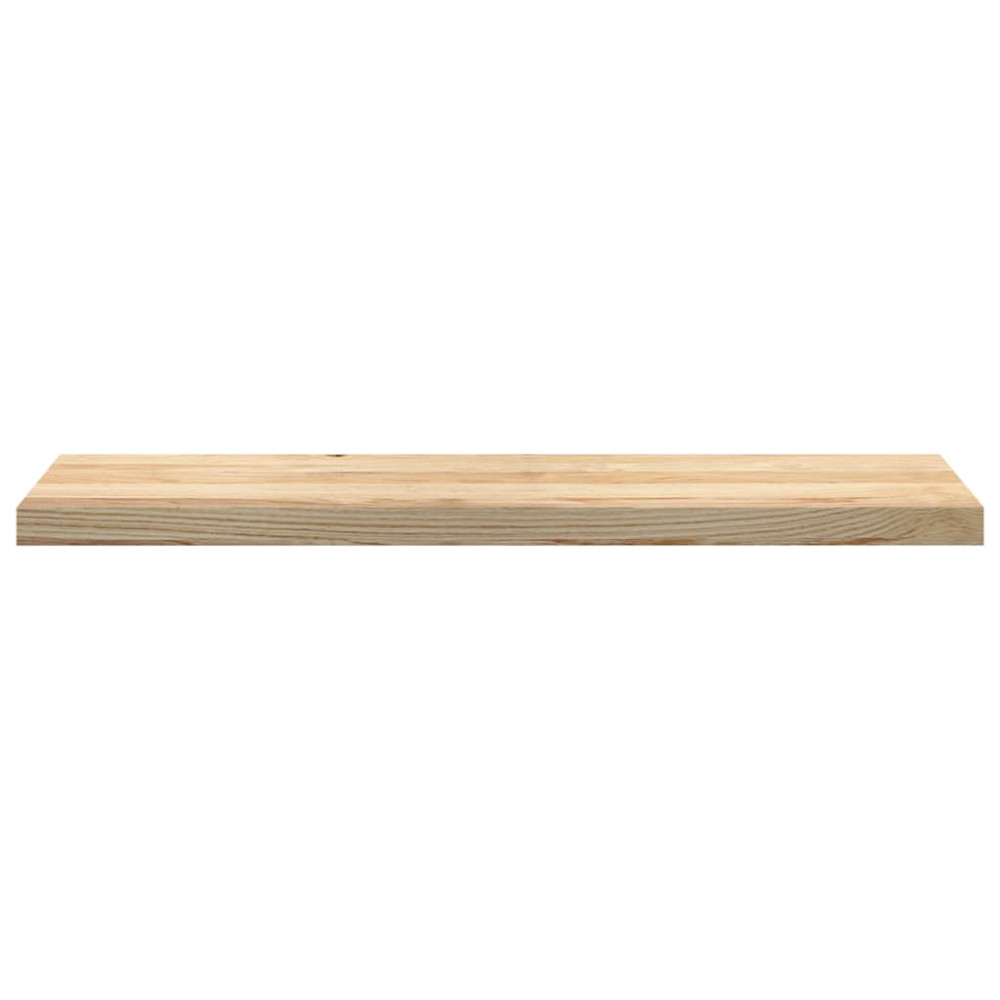 Produktbild för Fönsterbänkar 2 st obehandlad 100x25x2 cm massiv ek