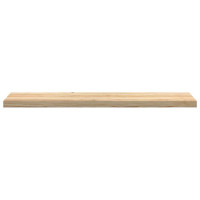 Produktbild för Fönsterbänkar 2 st obehandlad 120x25x2 cm massiv ek