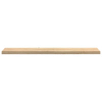 Produktbild för Fönsterbänkar 2 st obehandlad 140x25x2 cm massiv ek
