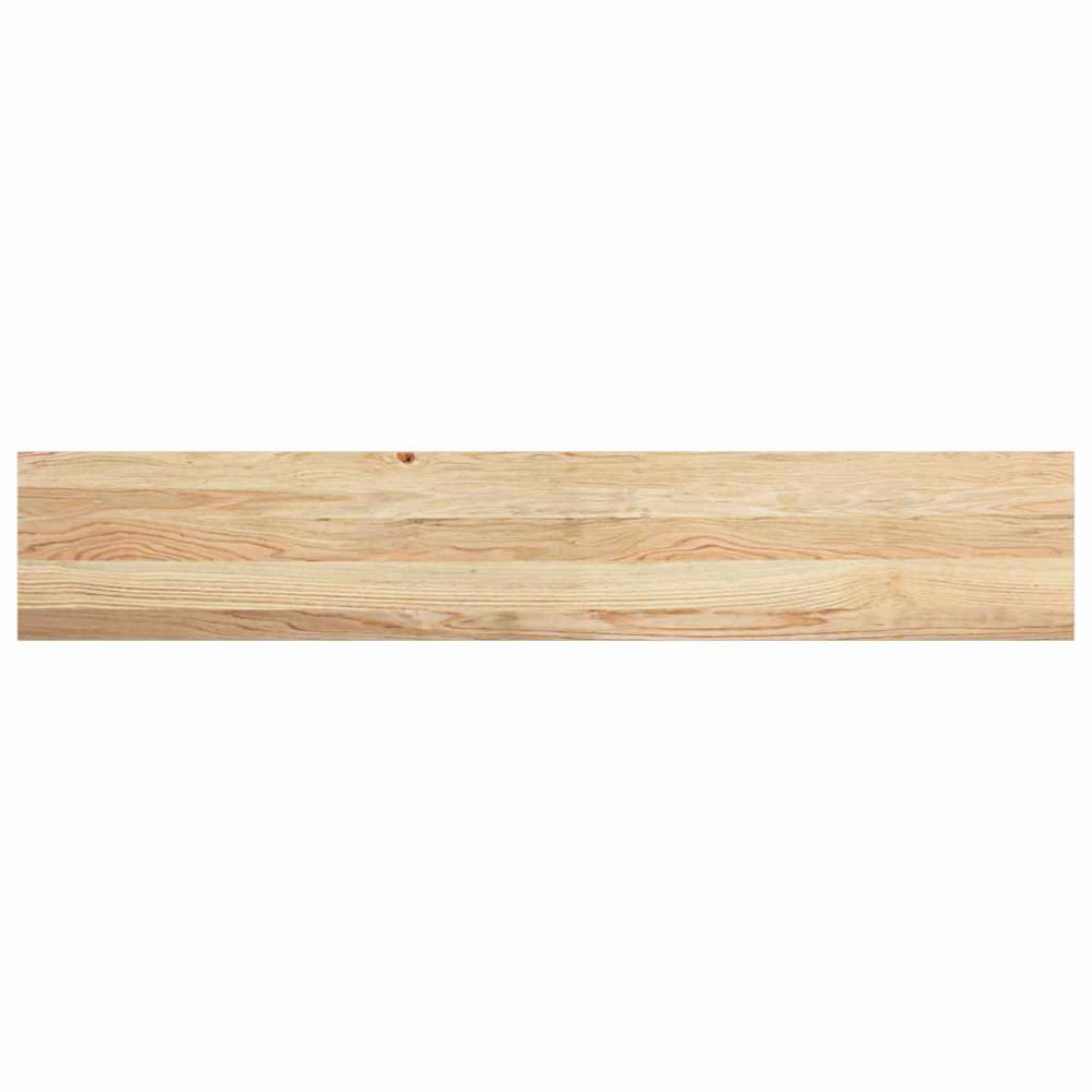 Produktbild för Fönsterbänkar 2 st obehandlad 140x25x2 cm massiv ek