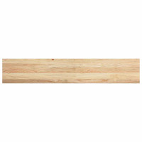 Produktbild för Fönsterbänkar 2 st obehandlad 140x25x2 cm massiv ek