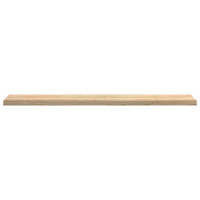 Produktbild för Fönsterbänkar 2 st obehandlad 160x25x2 cm massiv ek