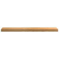 Produktbild för Fönsterbänkar 2 st ljusbrun 100x15x2 cm massiv ek