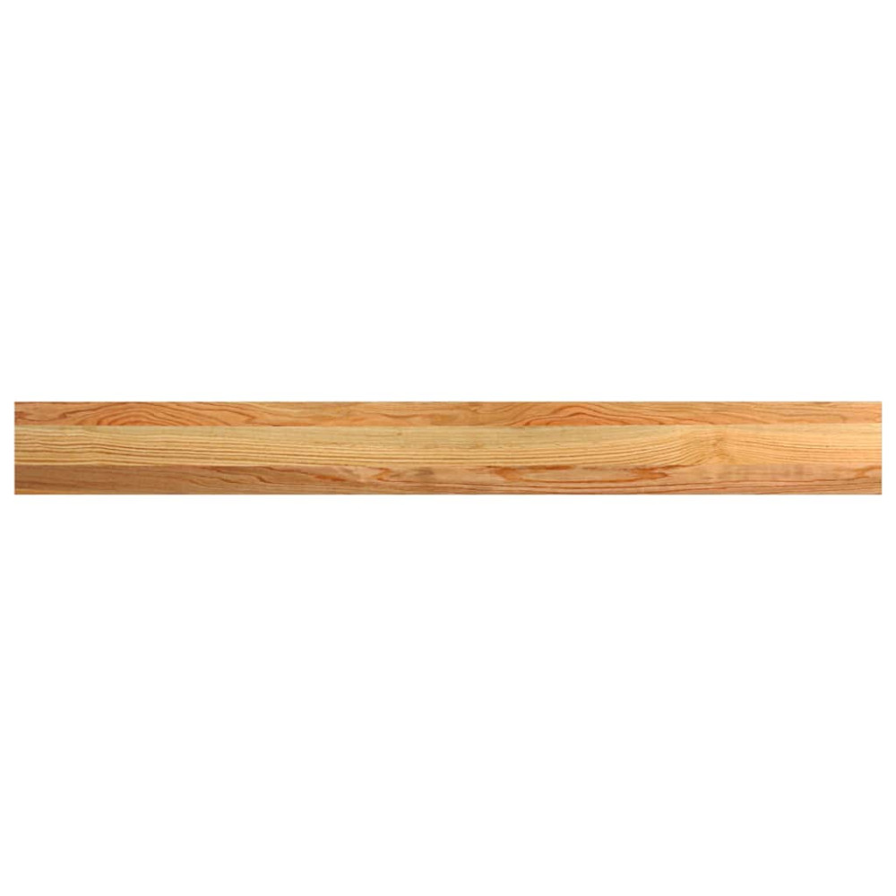 Produktbild för Fönsterbänkar 2 st ljusbrun 140x15x2 cm massiv ek