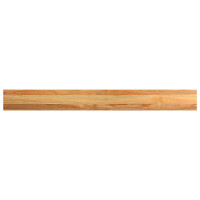 Produktbild för Fönsterbänkar 2 st ljusbrun 140x15x2 cm massiv ek