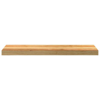 Produktbild för Fönsterbänkar 2 st ljusbrun 80x20x2 cm massiv ek