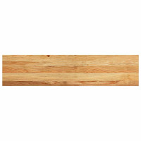 Produktbild för Fönsterbänkar 2 st ljusbrun 110x25x2 cm massiv ek