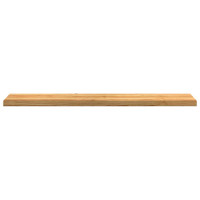 Produktbild för Fönsterbänkar 2 st ljusbrun 140x25x2 cm massiv ek