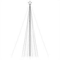 Produktbild för Julgransbelysning med markspett 1534 LEDs varmvit 500 cm