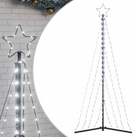 Produktbild för Julgransbelysning 339 LEDs kallvit 187 cm