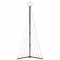 Produktbild för Julgransbelysning 339 LEDs kallvit 187 cm