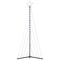 Produktbild för Julgransbelysning 339 LEDs kallvit 187 cm