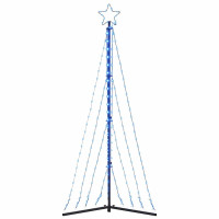 Produktbild för Julgransbelysning 339 LEDs blå 187 cm