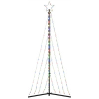 Produktbild för Julgransbelysning 339 LEDs färgglad 187 cm