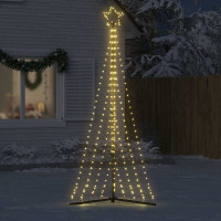 Produktbild för Julgransbelysning 447 LEDs varmvit 249 cm