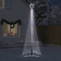 Produktbild för Julgransbelysning 495 LEDs kallvit 300,5 cm