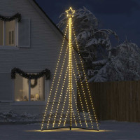 Produktbild för Julgransbelysning 570 LEDs varmvit 399 cm