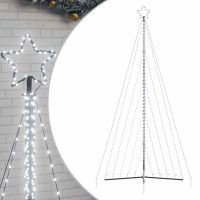 Produktbild för Julgransbelysning 570 LEDs kallvit 399 cm