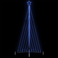 Produktbild för Julgransbelysning 570 LEDs blå 399 cm