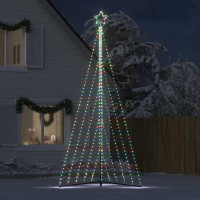 Produktbild för Julgransbelysning 570 LEDs färgglad 399 cm