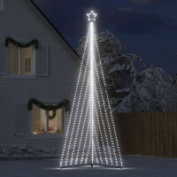 Produktbild för Julgransbelysning 789 LEDs kallvit 476 cm