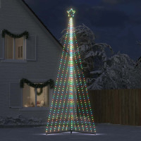 Produktbild för Julgransbelysning 789 LEDs färgglad 476 cm