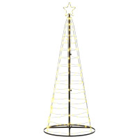 Produktbild för Julgranskon 200 LEDs varmvit 182 cm