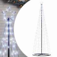 Produktbild för Julgranskon 550 LEDs kallvit 304 cm