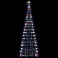 Produktbild för Julgranskon 550 LEDs färgglad 304 cm