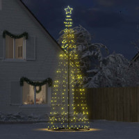 Produktbild för Julgranskon 1534 LEDs varmvit 503 cm