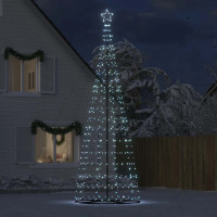 Produktbild för Julgranskon 1534 LEDs kallvit 503 cm