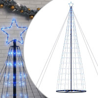 Produktbild för Julgranskon 1534 LEDs blå 503 cm