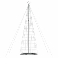 Produktbild för Julgranskon 1534 LEDs färgglad 503 cm