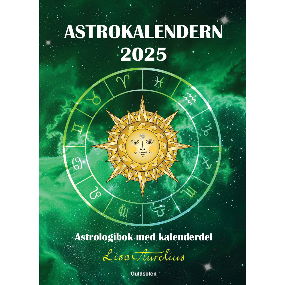 Produktbild för Astrokalendern 2025 (inbunden)
