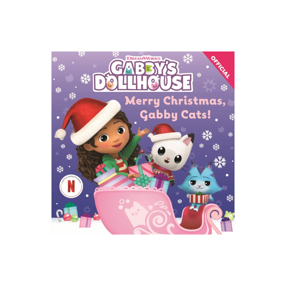 Produktbild för DreamWorks Gabby's Dollhouse: Merry Christmas, Gabby Cats (häftad, eng)