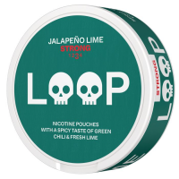 Produktbild för Loop Jalapeno Lime Strong 10-pack (Utgånget datum)