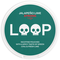 Produktbild för Loop Jalapeno Lime Strong 10-pack (Utgånget datum)