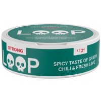 Produktbild för Loop Jalapeno Lime Strong 10-pack (Utgånget datum)