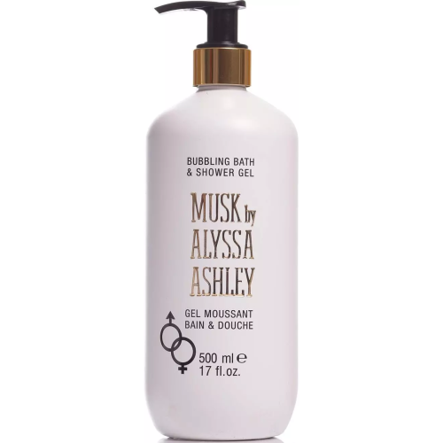 Alyssa Ashley Musk Bath & Shower Gel med pump 500 ml