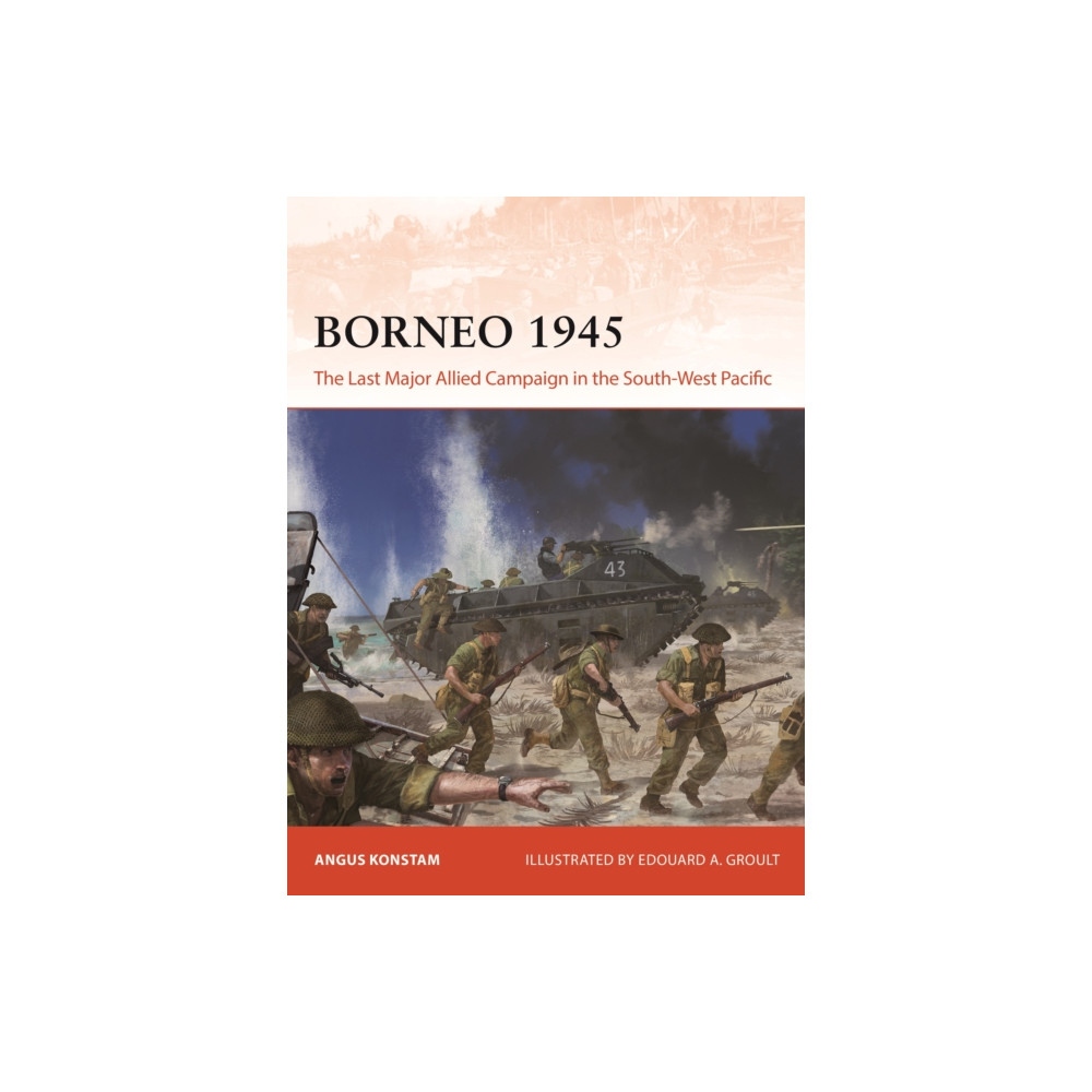 Produktbild för Borneo 1945 (häftad, eng)