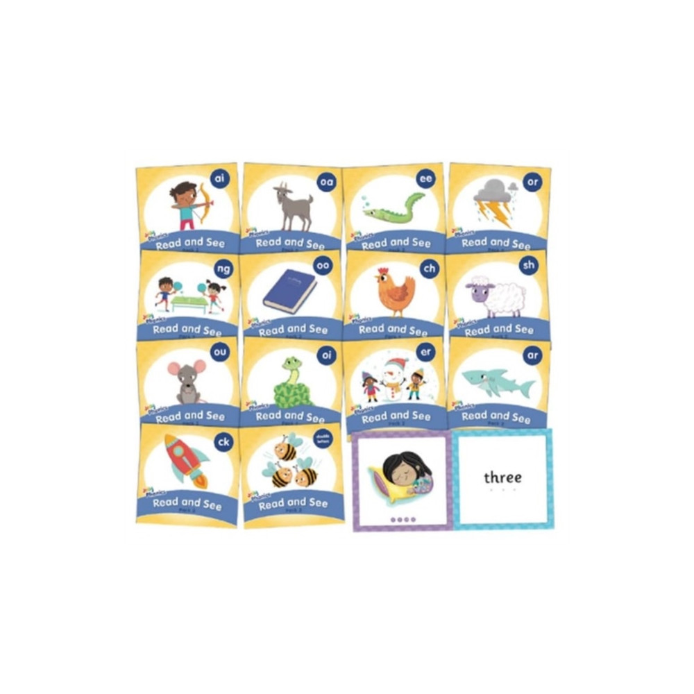 Produktbild för Jolly Phonics Read and See, Pack 2 (häftad, eng)