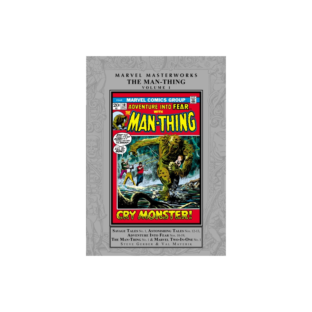 Produktbild för Marvel Masterworks: The Man-Thing Vol. 1 (inbunden, eng)