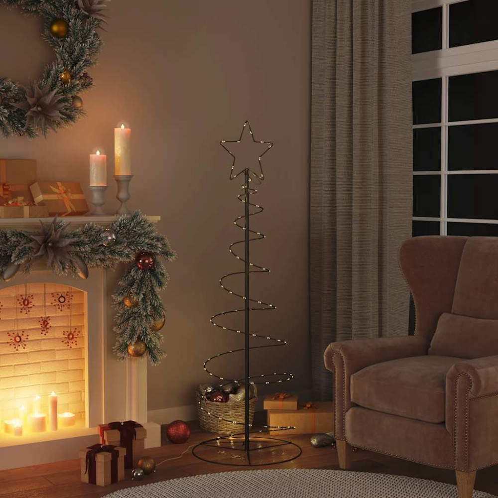 Produktbild för LED julgran 100 LEDs varmvit 150 cm